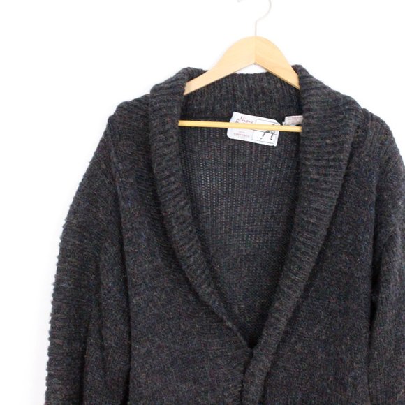 Mens Cardigan Italian Button up with pockets - Picture 1 of 5